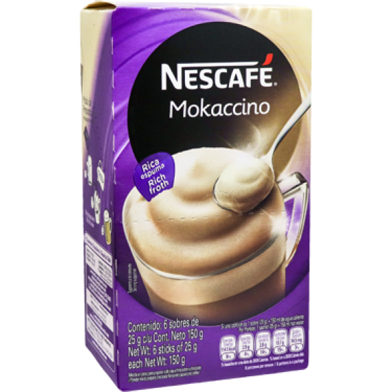 Nescafé Coffee Café Mokaccino 6x25g – Now2Su